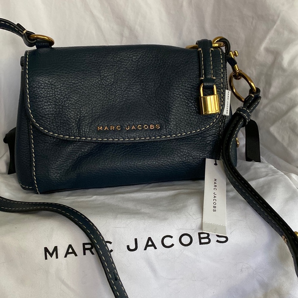 NWT Marc Jacobs The Boho Grind 
Leather Shoulder Crossbody Bag